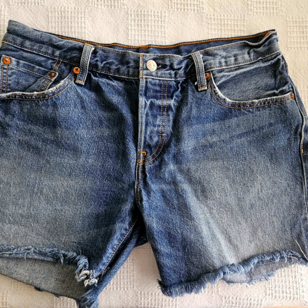 Levi's Denim Blue Women's Shorts